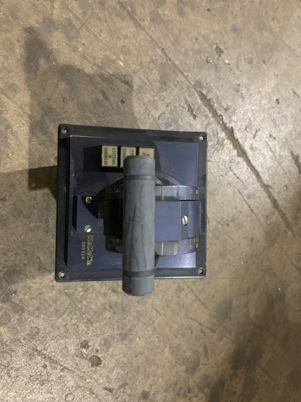 Rolls-Royce KaMeWa Sweden Water Jet Control Unit Joystick Lever - Used