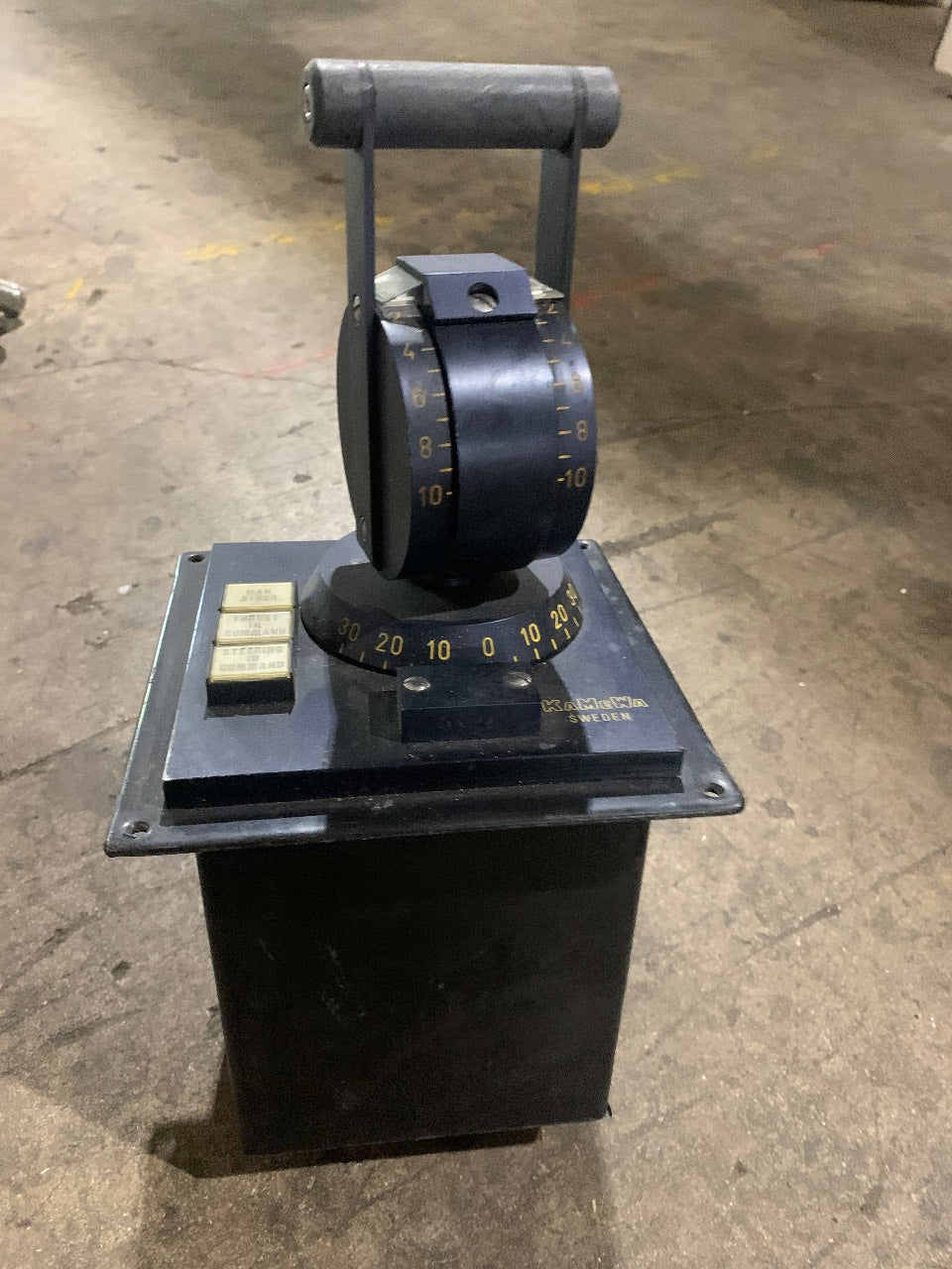Rolls-Royce KaMeWa Sweden Water Jet Control Unit Joystick Lever - Used