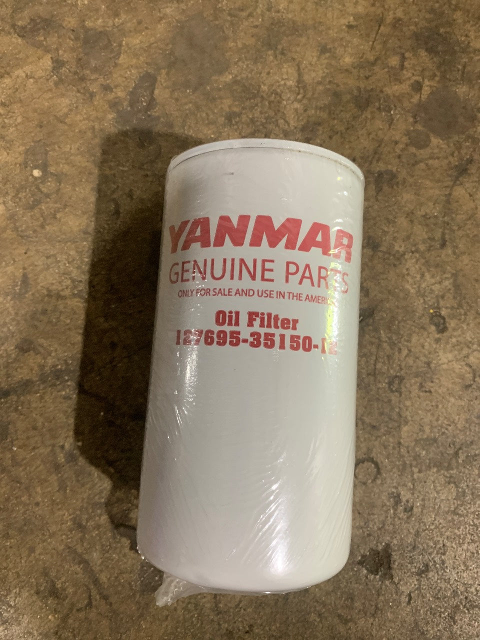 Yanmar 127695-35150-12 Oil Filter for 4LH / 6CX / 6LP Series - New