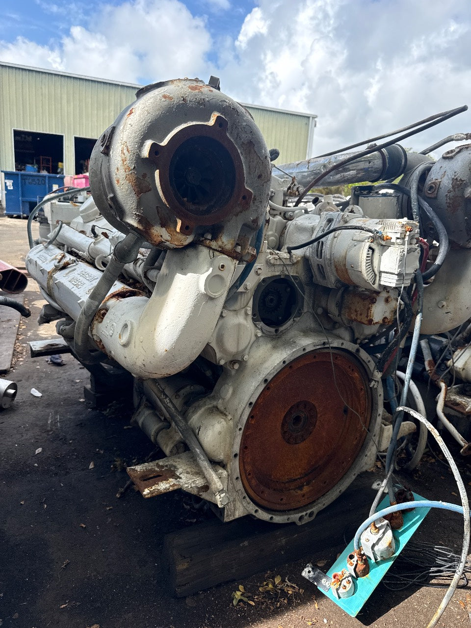 Detroit Diesel 8V92 Marine Diesel Engine - Used Take-Off / Core