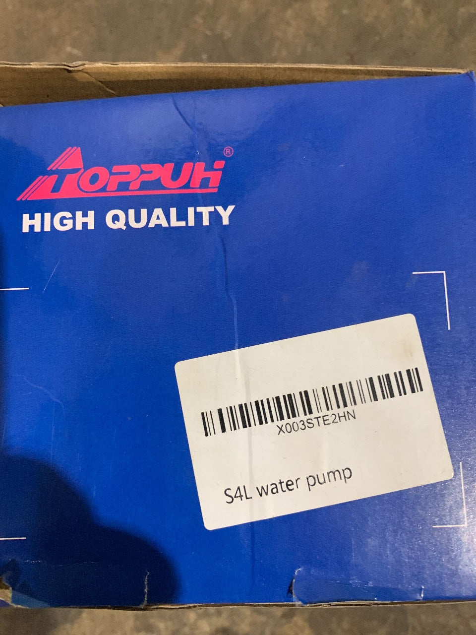 Toppuh Water Pump for Mitsubishi S4L / S4L2 Diesel Engine - New Aftermarket