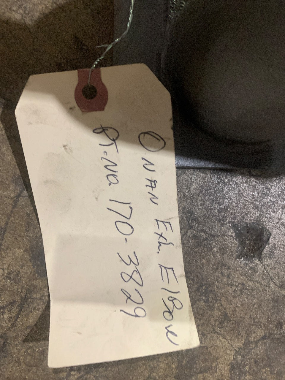 Onan 170-3829 Wet Exhaust Elbow for MDL Series Marine Genset - Used