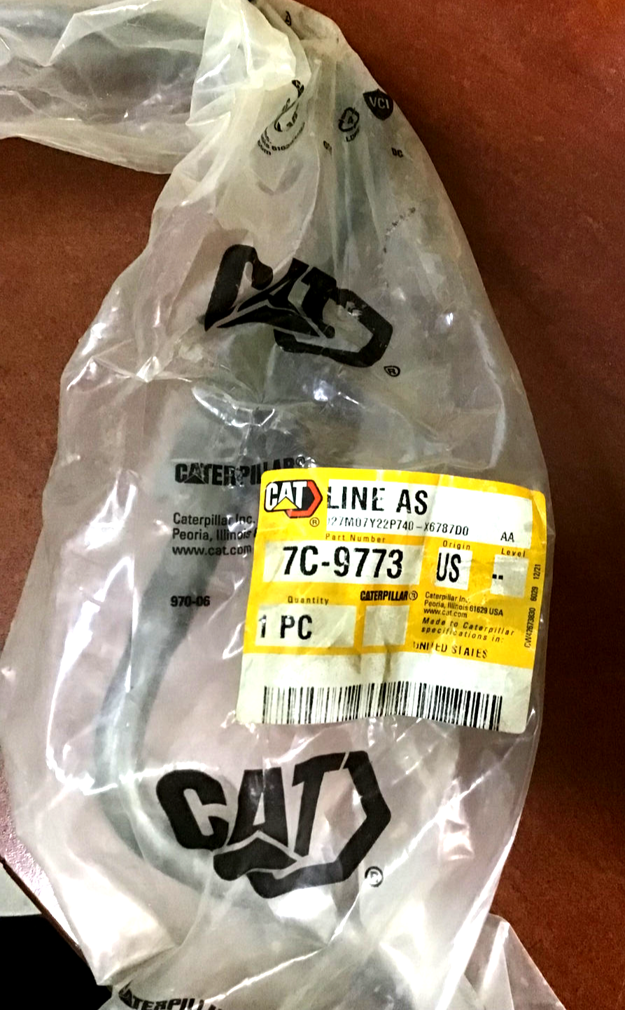 7C-9773, ORIGINAL CATERPILLAR FUEL INJECTION LINES , 7C9773 , W/ FREE SHIPPING