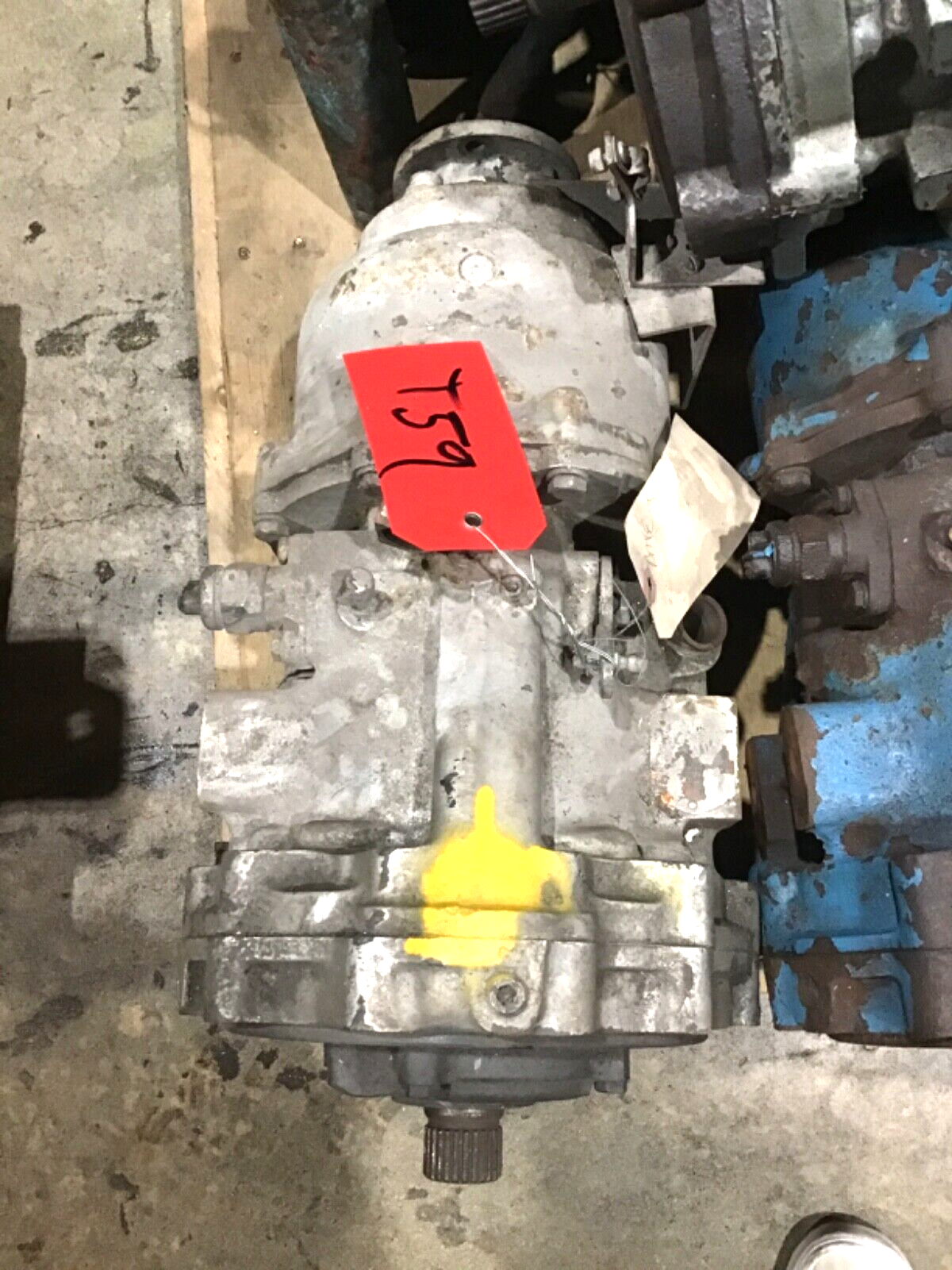 BORG WARNER 71 SERIES MARINE TRANSMISSION w / 1.52 to 1 Ratio USED