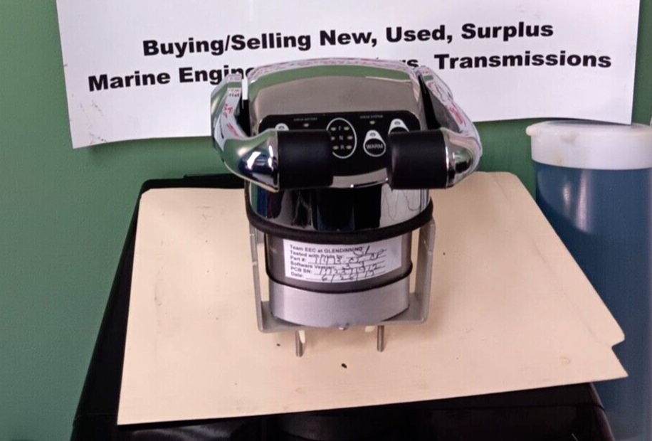 11413-CT-CP, GLENDINNING MARINE ELECTRIC CONTROL HEAD NEW( MUST SEE DESCRIPTION)