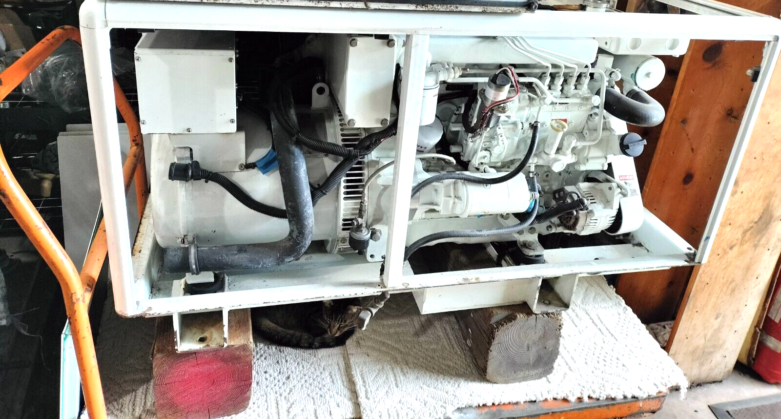 M864W3 - 20KW NORTHERN LIGHTS 4 CYL. DIESEL GENERATOR SET 230/400V 2413 HOURS