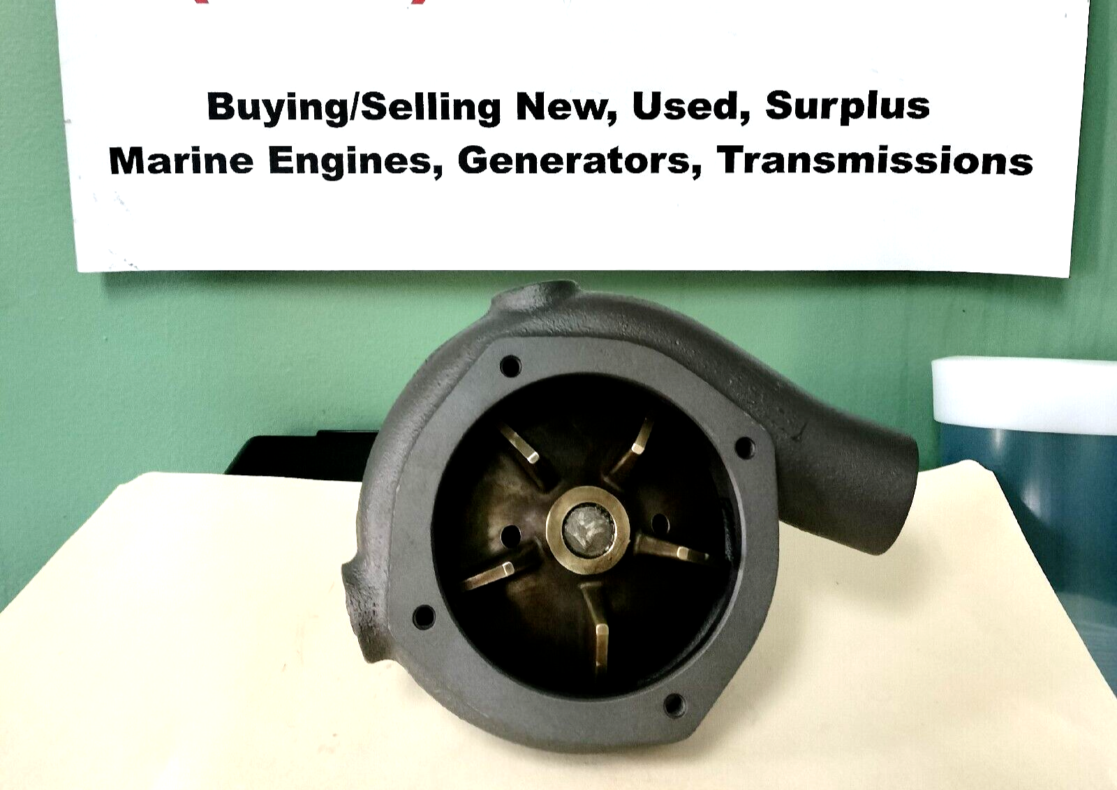8920915 DETROIT LEFT IN-LINE 71 SERIES HIGH CAPACITY WATER PUMP REMANUFACTURED