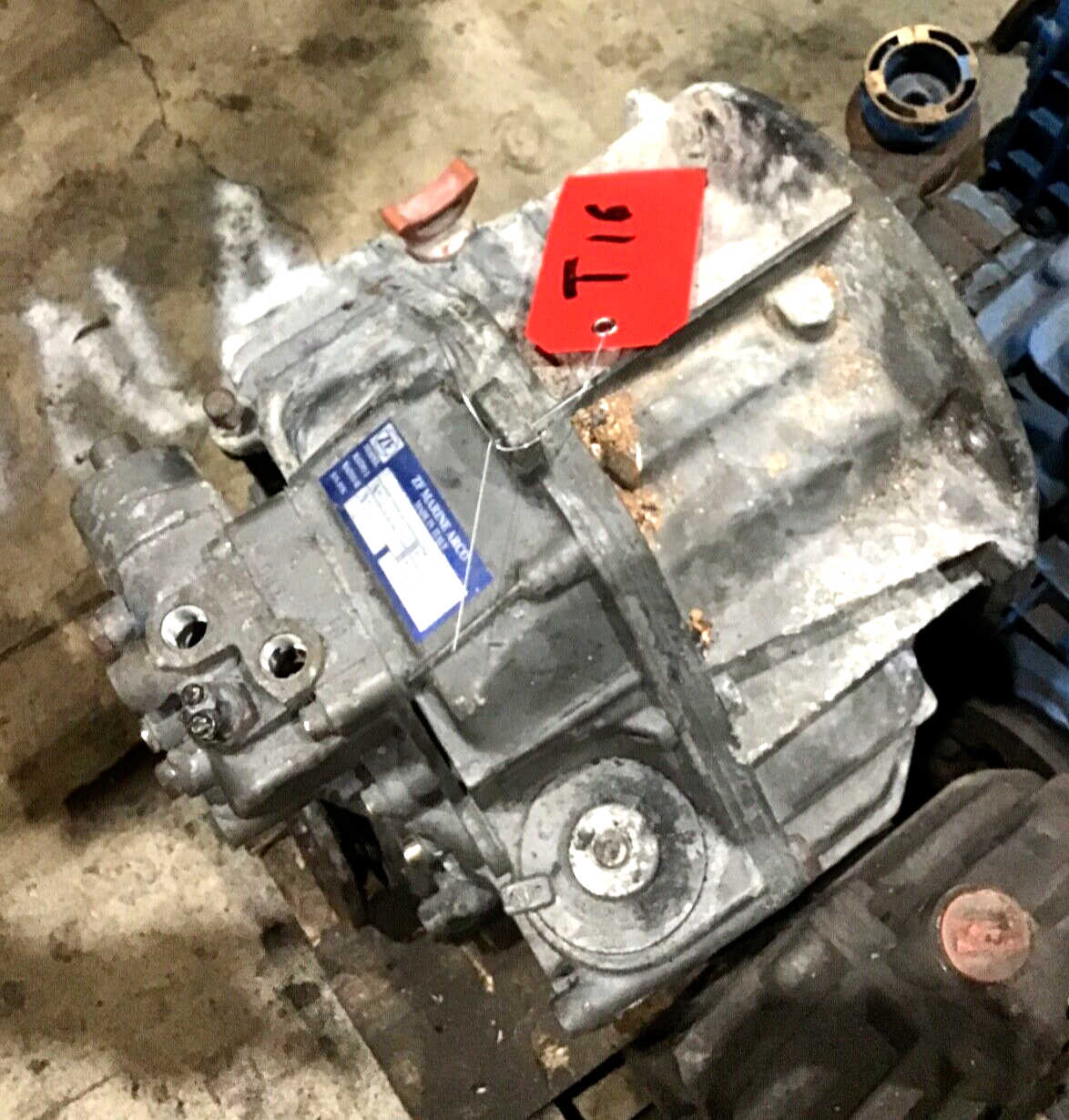 ZF 63 IV MARINE TRANSMISSION ... FOR PARTS ONLY