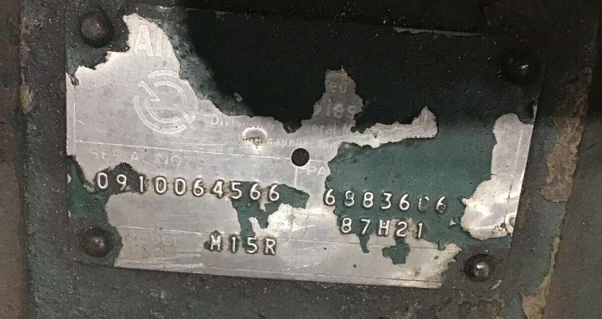DETROIT DIESEL / ALLISON  M GEAR CASE / CONDITION UNKNOWN