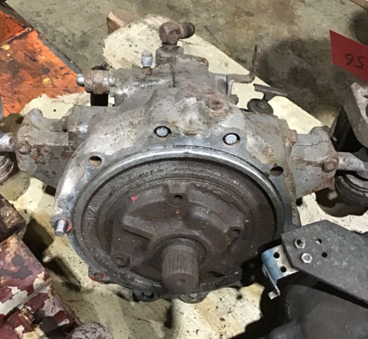 AS1-710 BORG WARNER VELVET DRIVE w / 1 to 1 RATIO ... FOR PARTS ONLY ...