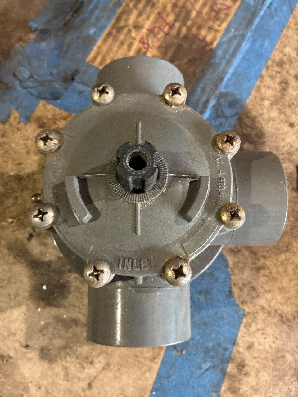 Jandy 3-Port Diverter Valve 1-1/2" x 2" PVC - Used