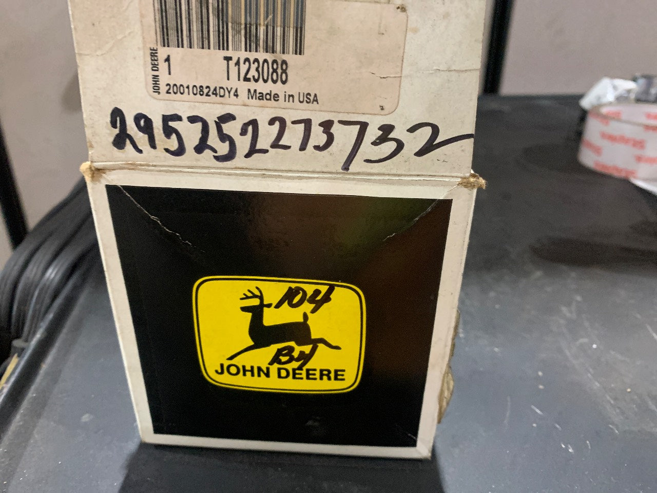John Deere T123088 Double V-Groove Alternator Pulley - New