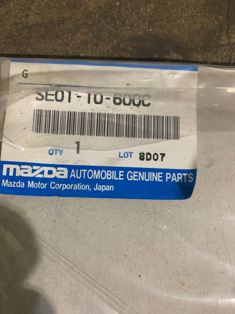 Mazda SE01-10-600C Timing Gear Case Cover - New
