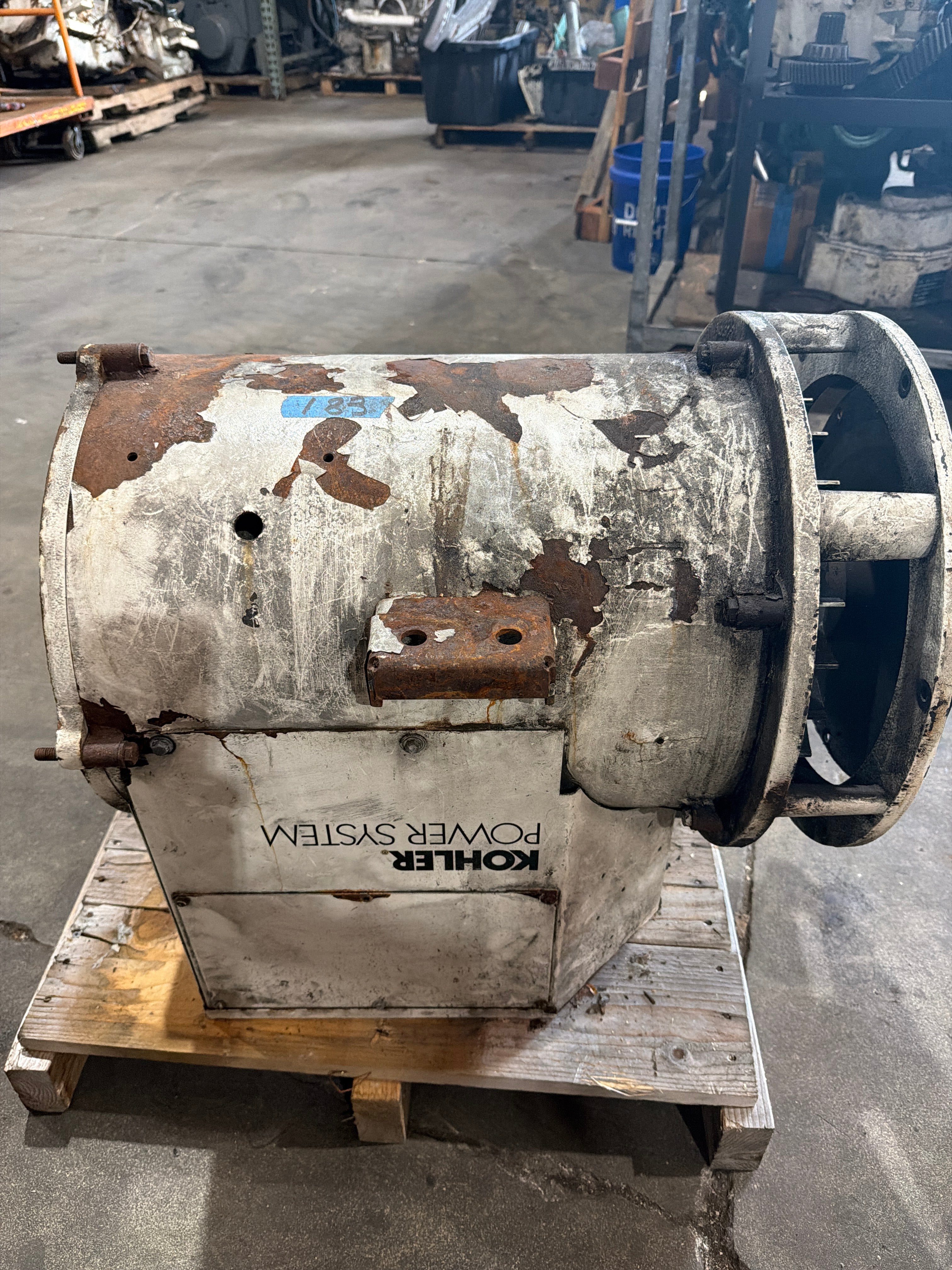 Kohler Power System Marine Generator End - SAE Bell Housing - Used Take-Off