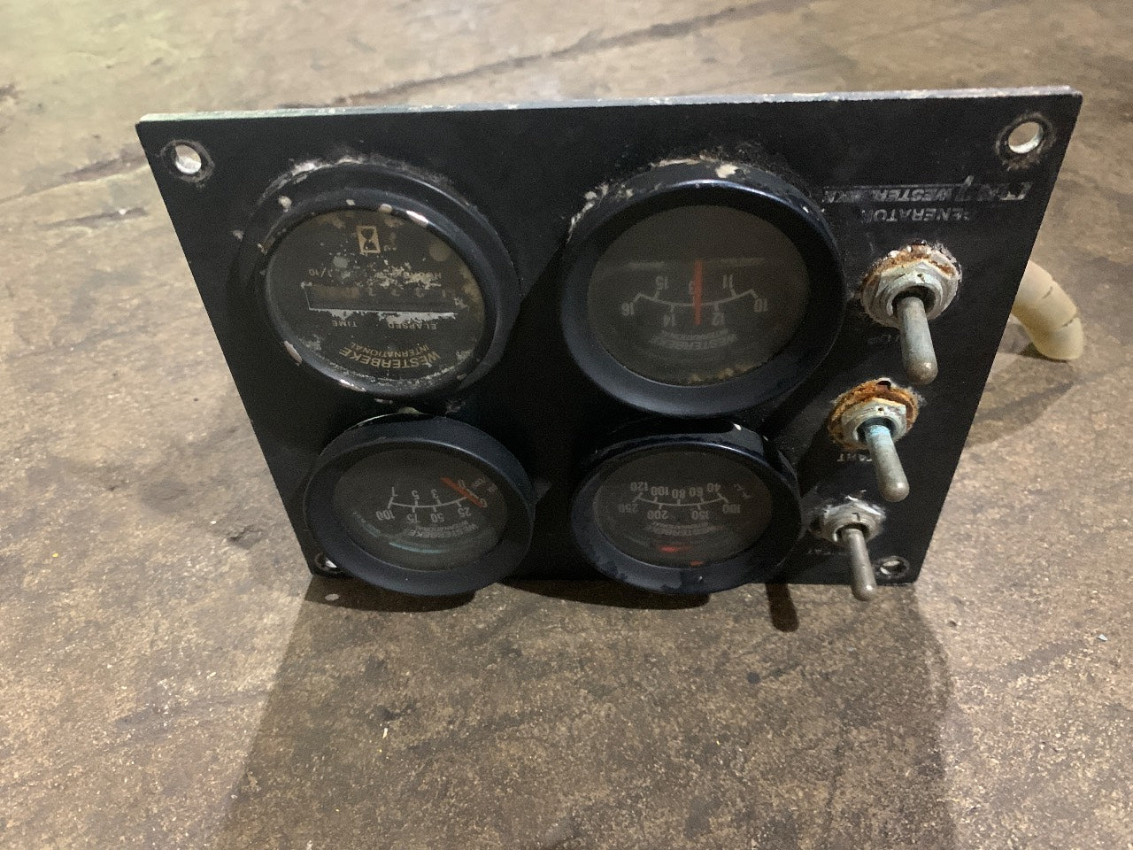 Westerbeke Generator Control Panel with Gauges - Used
