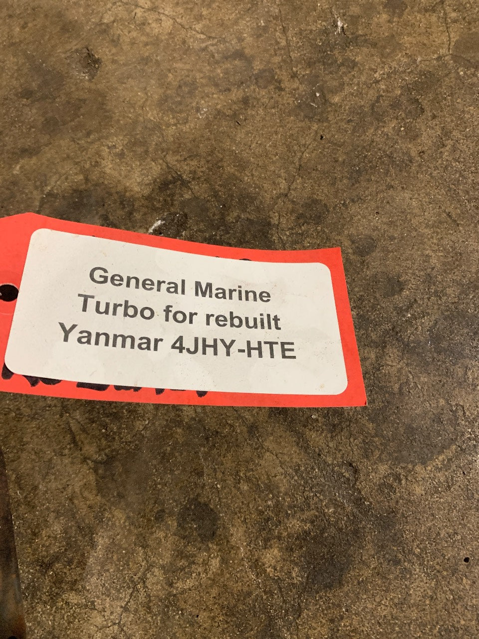 Yanmar 4JHY-HTE / 4JH-HTE Marine Turbocharger - Rebuilt