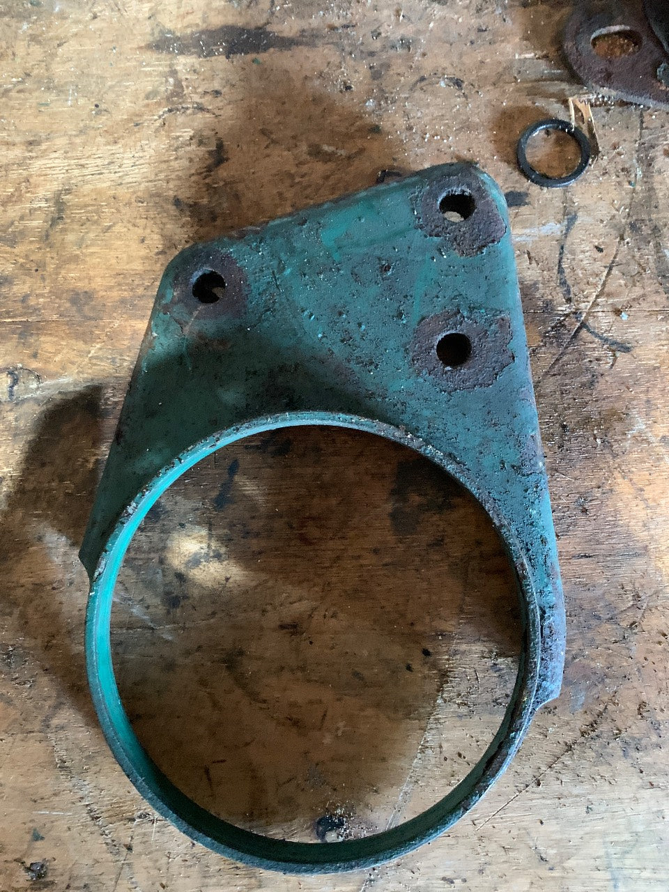 Volvo Penta 838728 Heat Exchanger End Bracket for TAMD31/TAMD41/AD41/KAD Series - Used