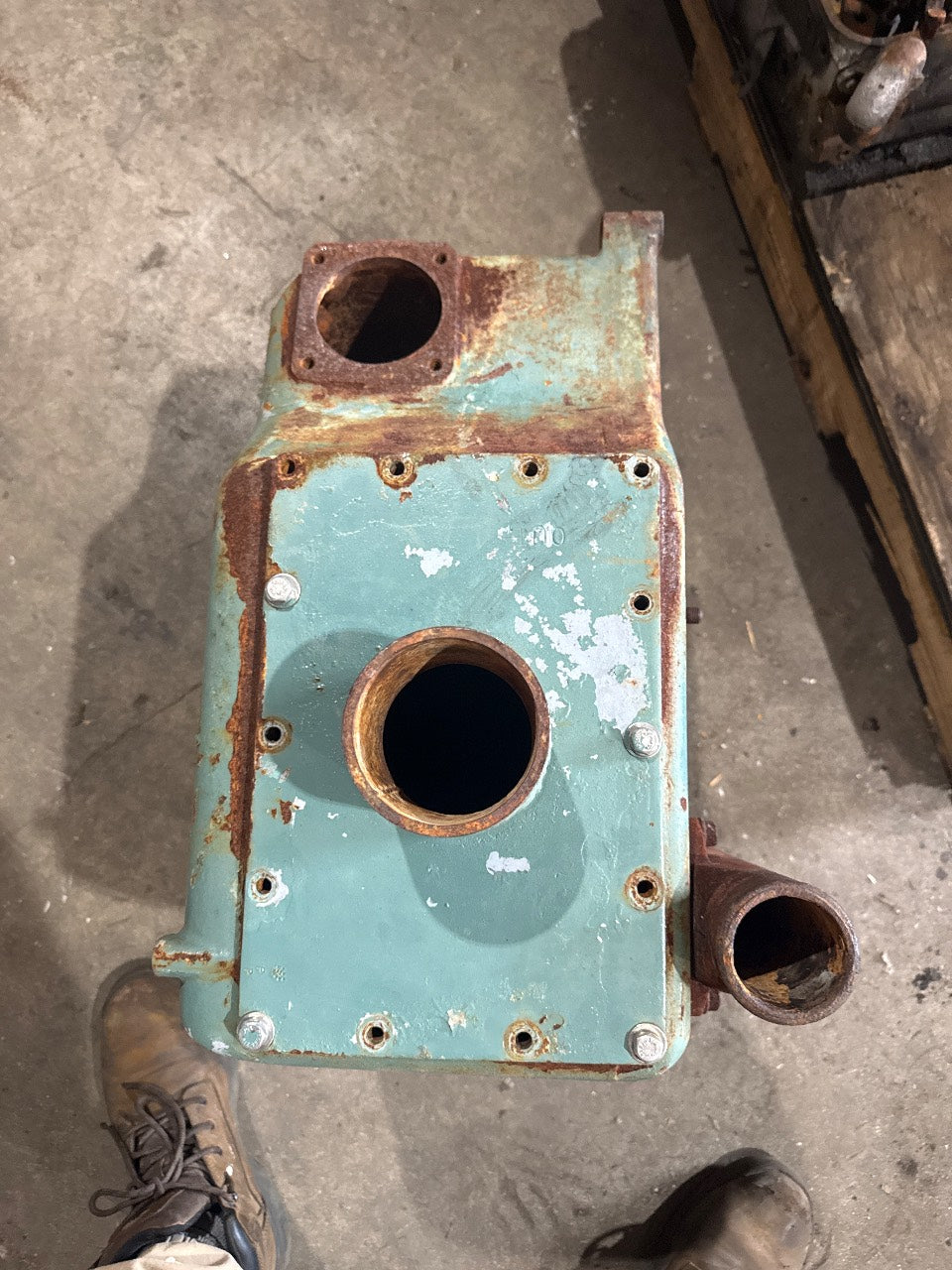 Detroit Diesel Marine Heat Exchanger Expansion Tank for 12V-71 - Used