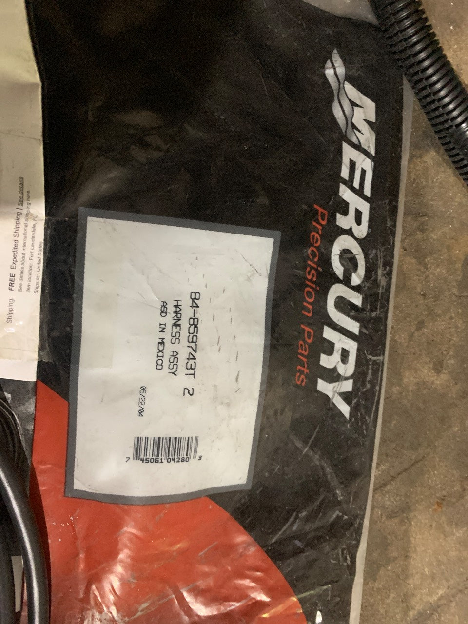 Mercury 84-859743T2 Wiring Harness Assembly for Mercury Outboard - New