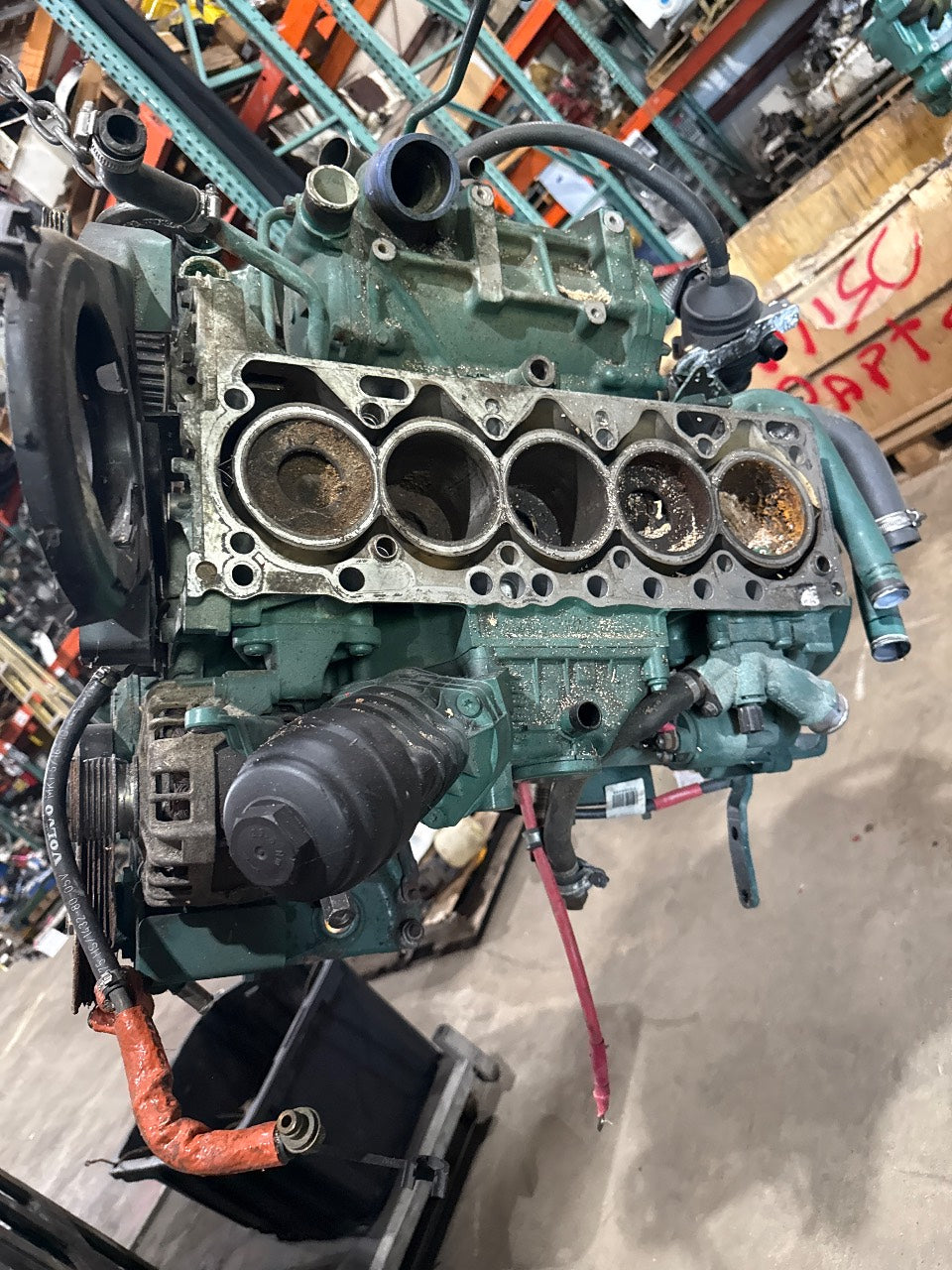 Volvo Penta D4 Marine Diesel Short Block - Used Core