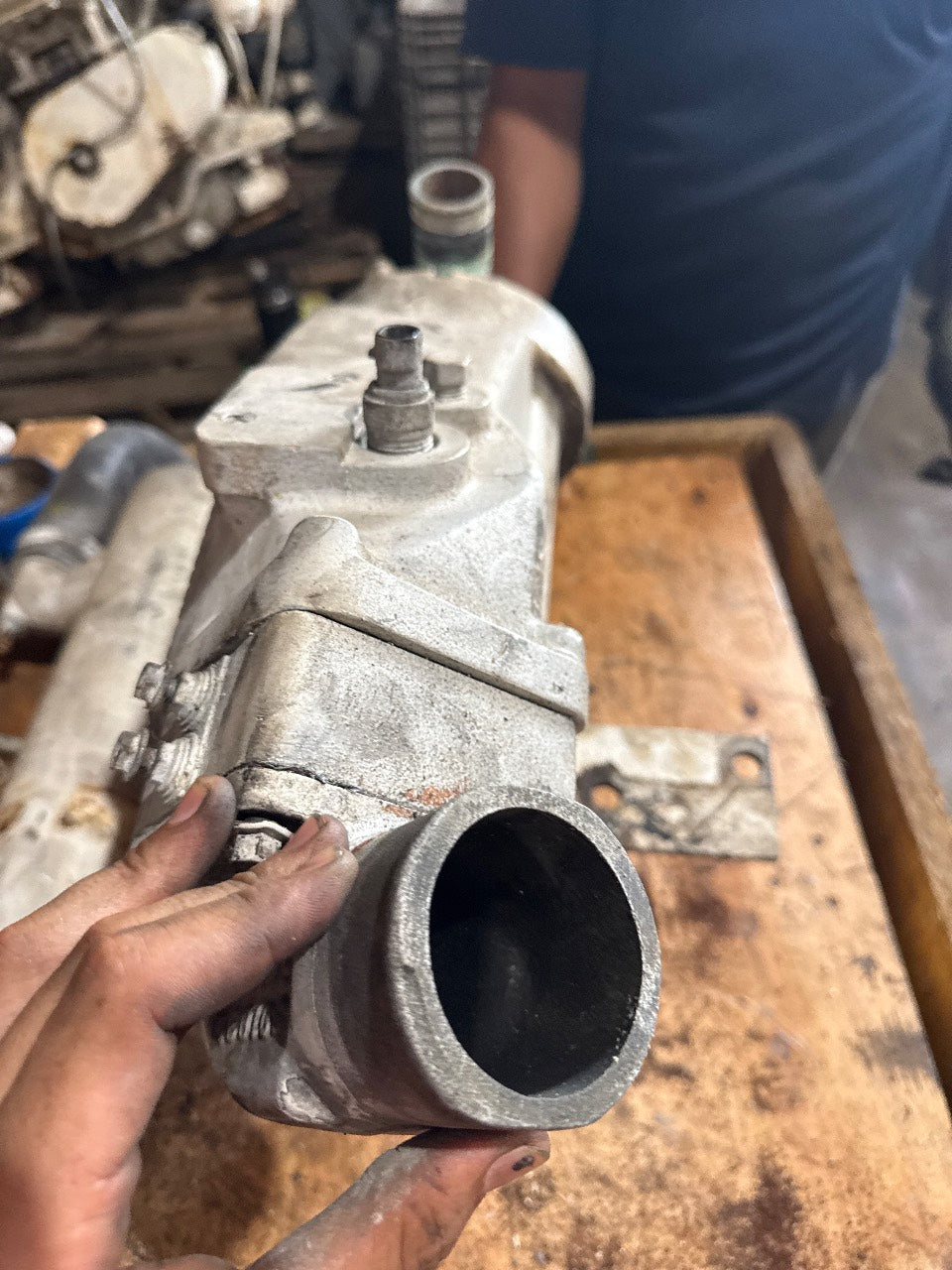 Cummins 3918370 Marine Aftercooler Assembly for 6BTA / QSB - Used