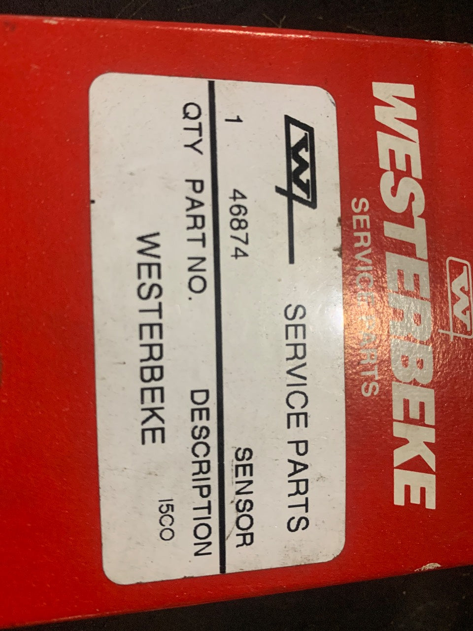 Westerbeke 46874 Sensor with Harness - New