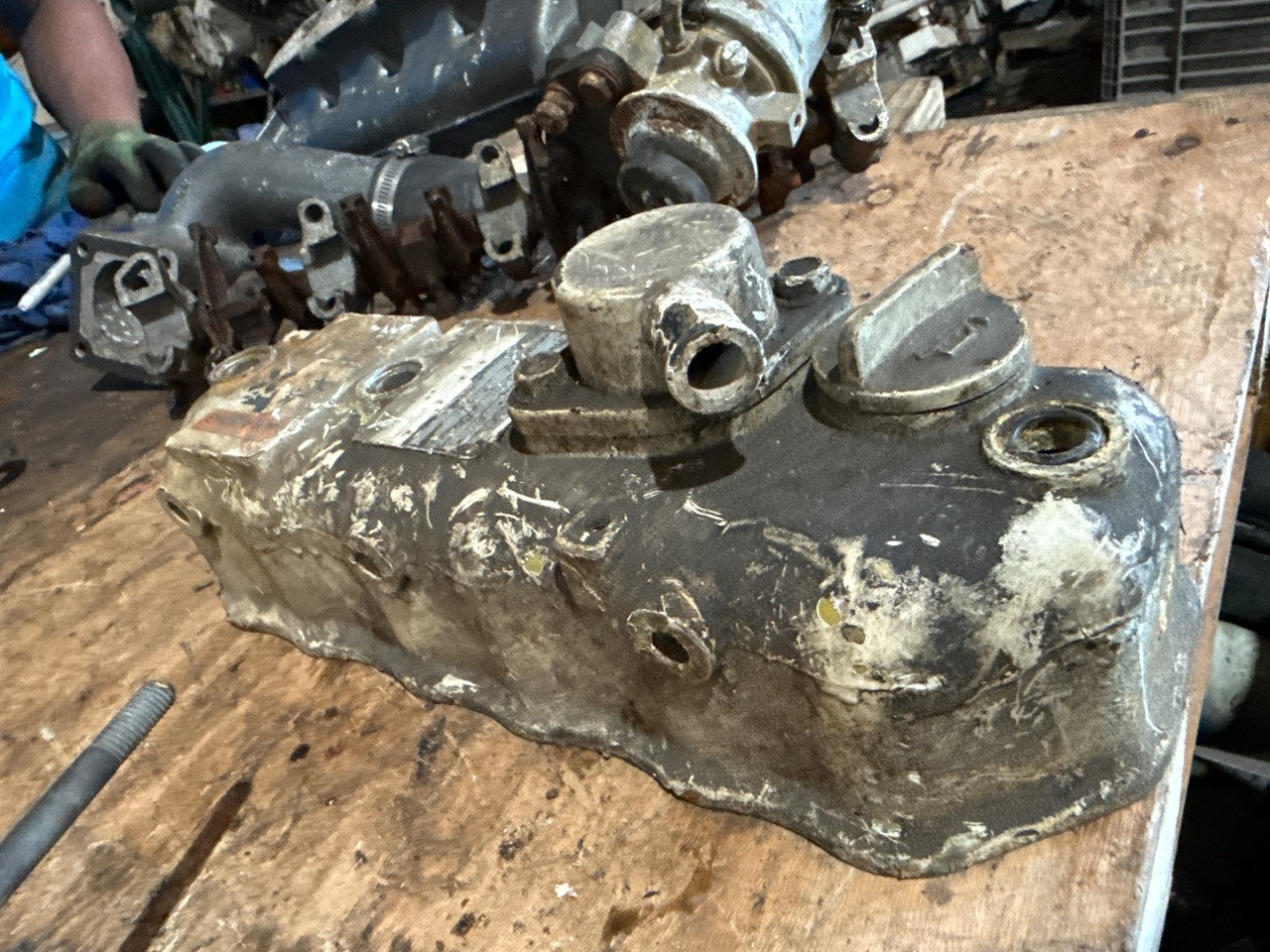 Yanmar 3JH2TE-A Valve Cover / Rocker Cover for 3JH Marine Diesel - Used