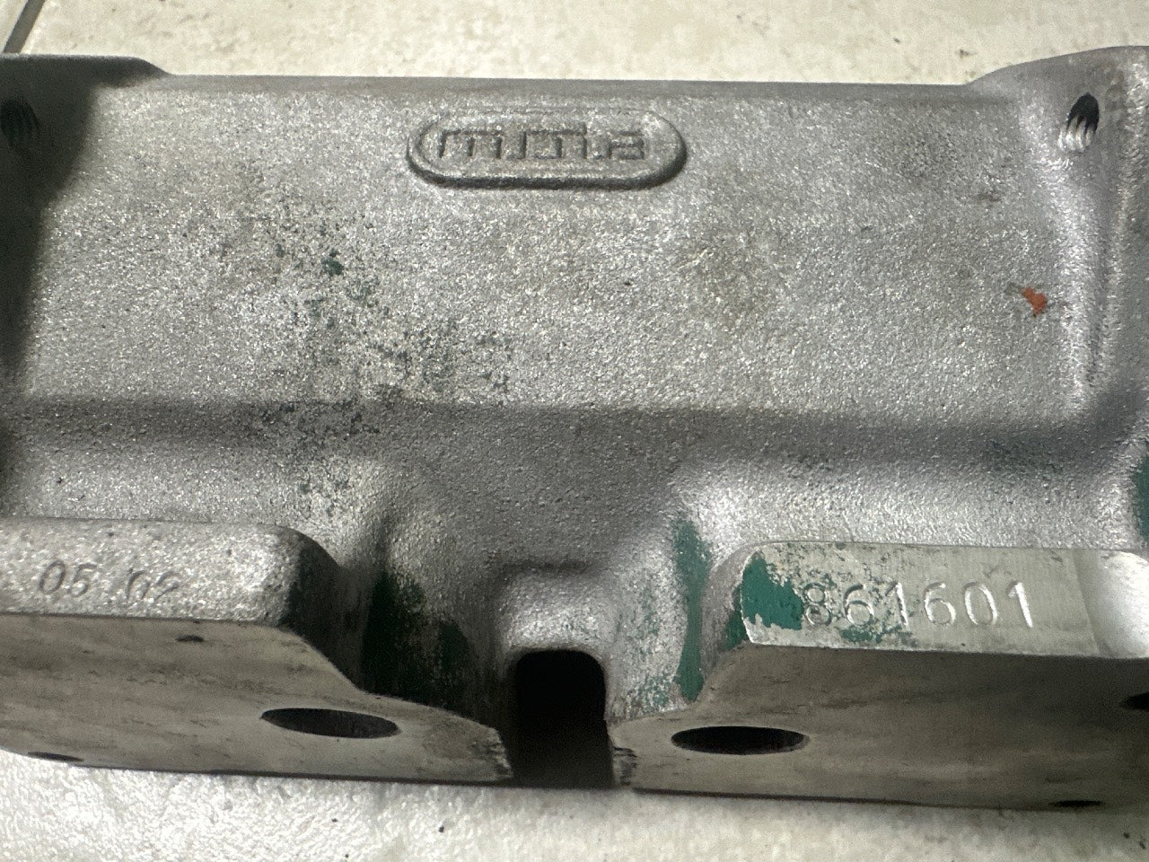 Volvo Penta 861601 Oil / Transmission Cooler Housing Shell - Used