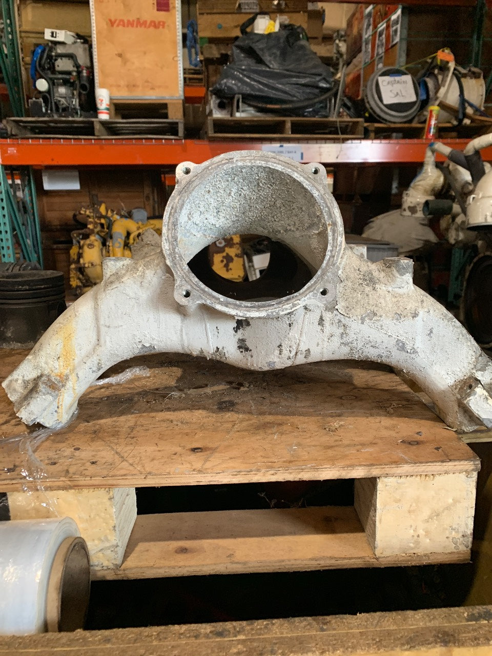 Detroit Diesel / MTU Air Intake Manifold for Series 2000 Marine Engine - Used