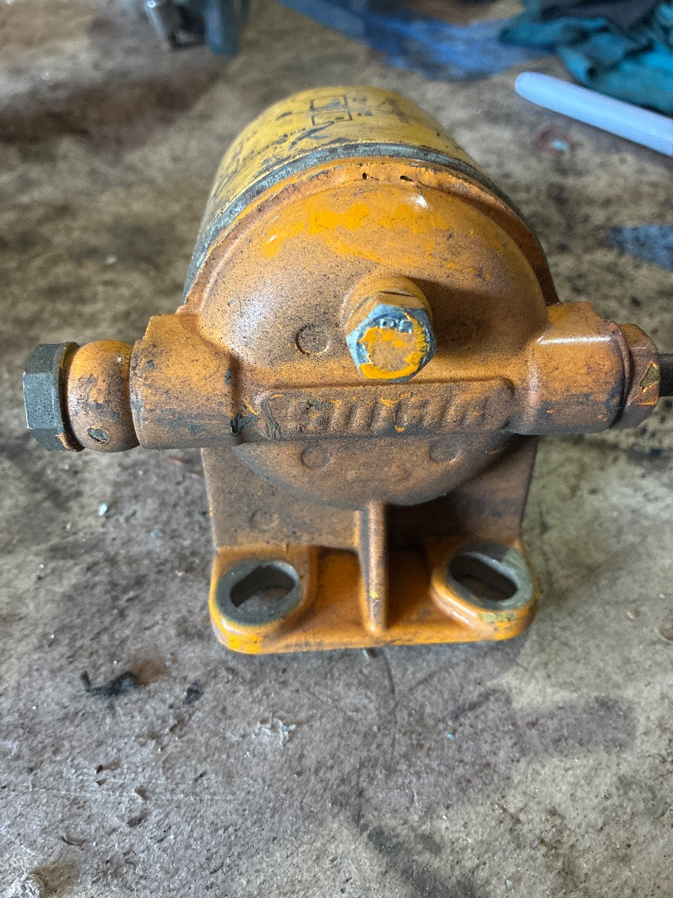 Vetus STM6590 Marine Diesel Fuel Filter / Water Separator Assembly - Used