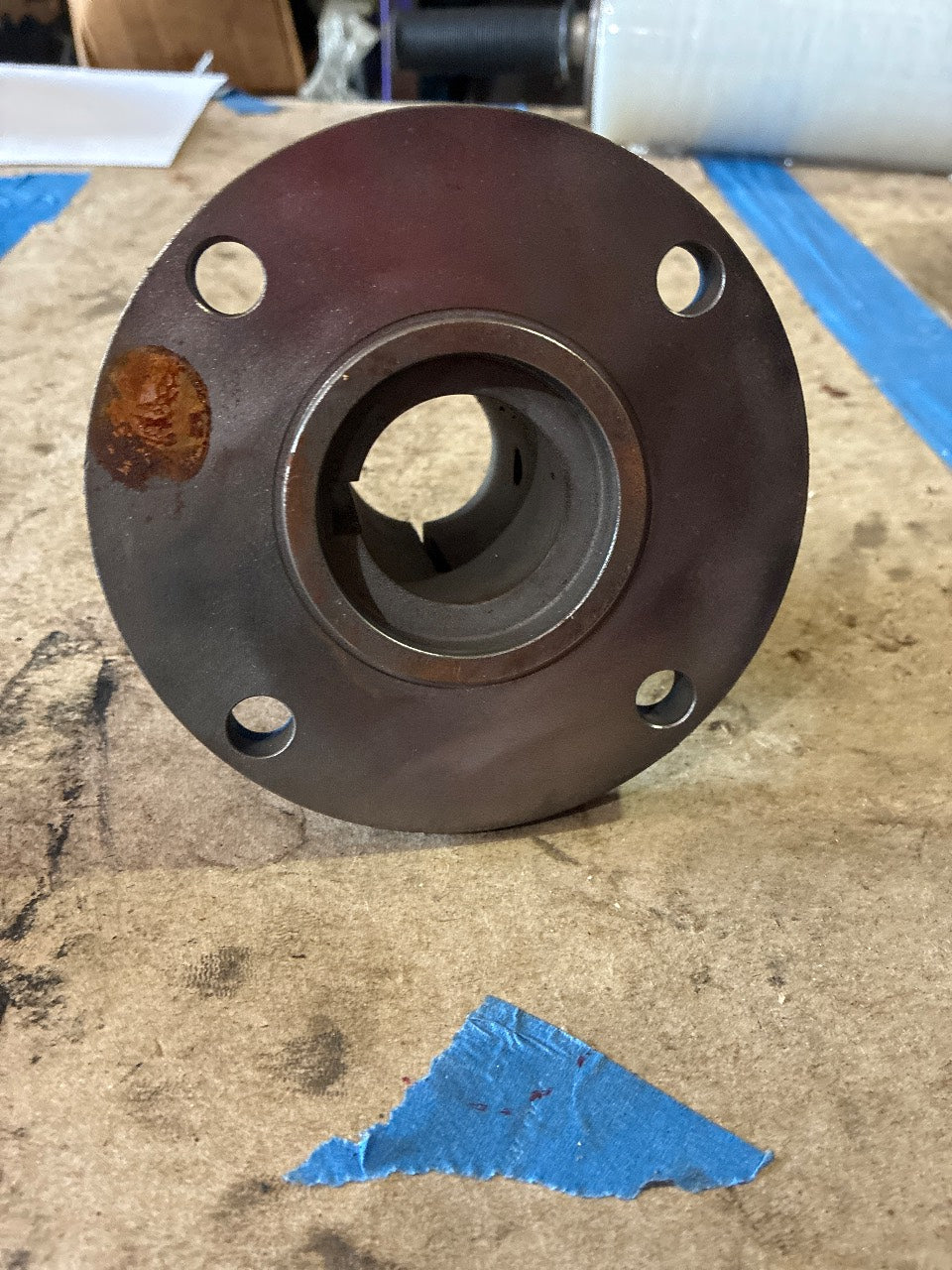 Walter Clamp-Fit Propeller Shaft Coupling 4-Bolt Flange with Keyway - Used