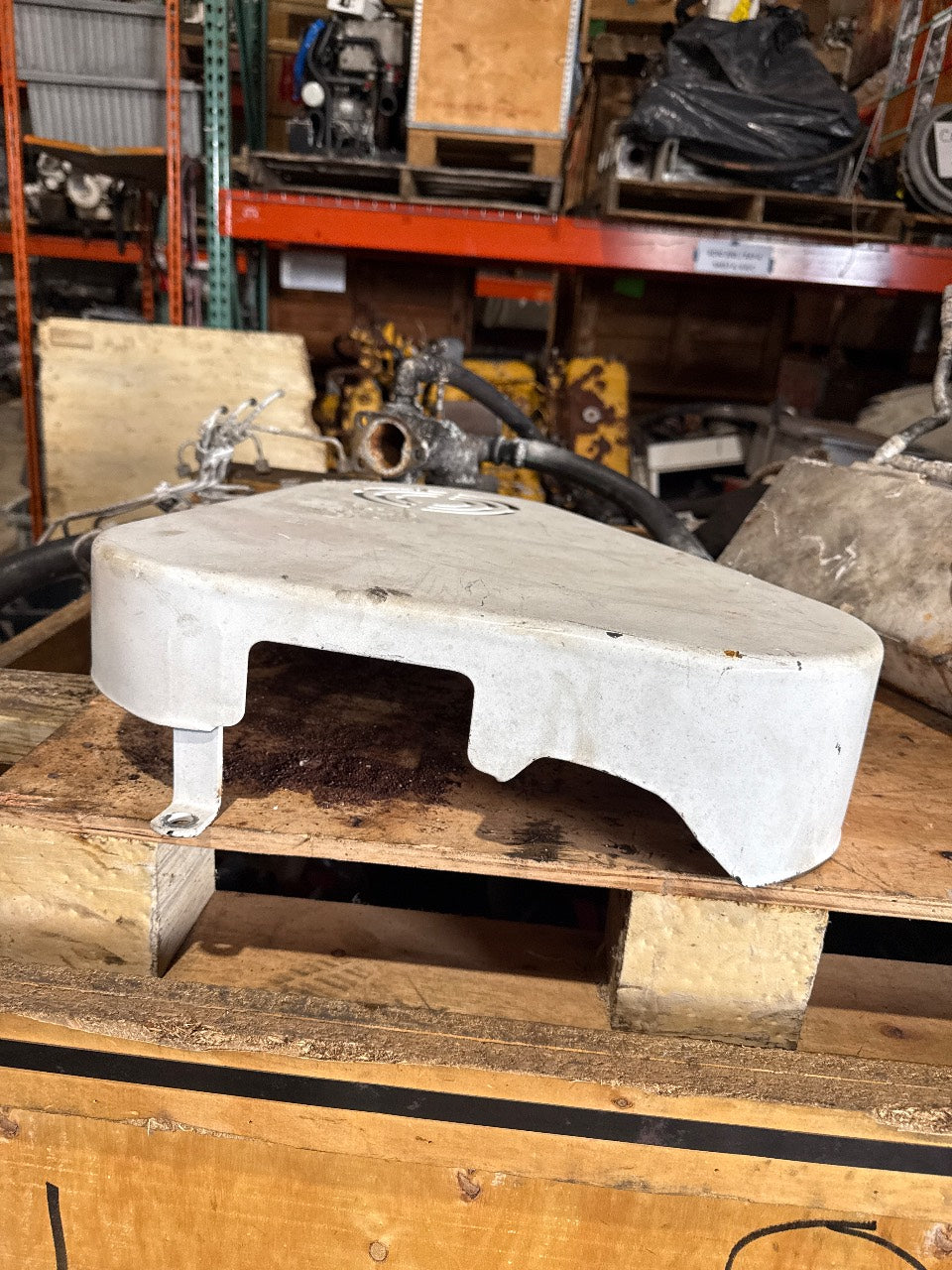 Volvo Penta Flywheel / Belt Guard Cover - Used