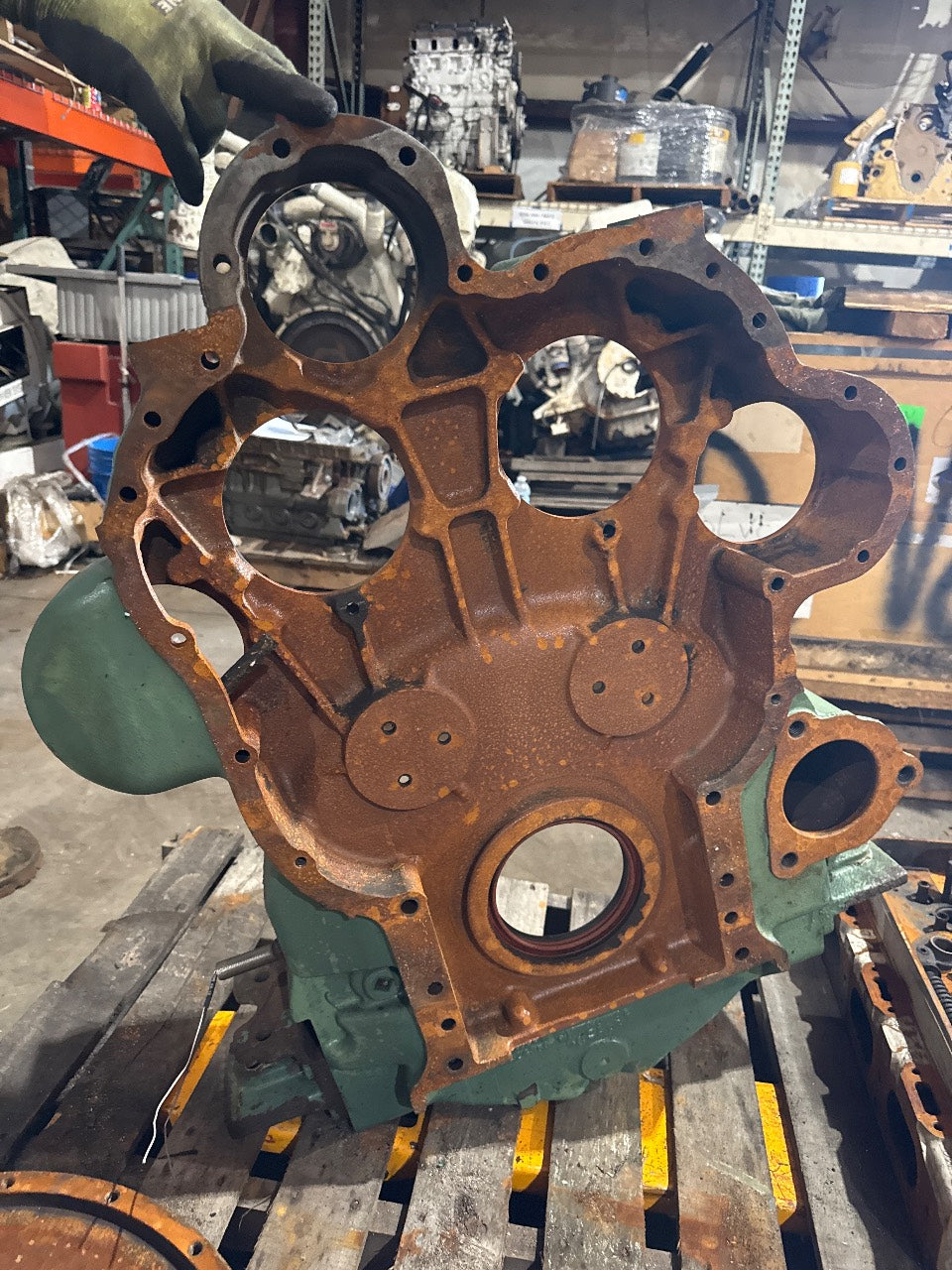 Detroit Diesel 8V-71 Flywheel / Gear Housing - Used
