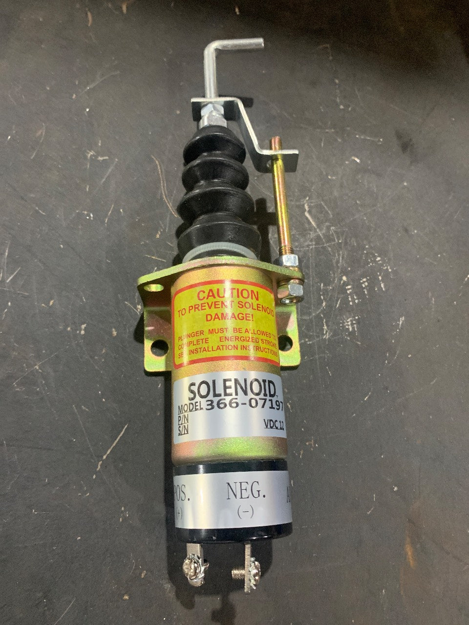 366-07197 12V Fuel Shut Off Solenoid SA-3405T Style - New