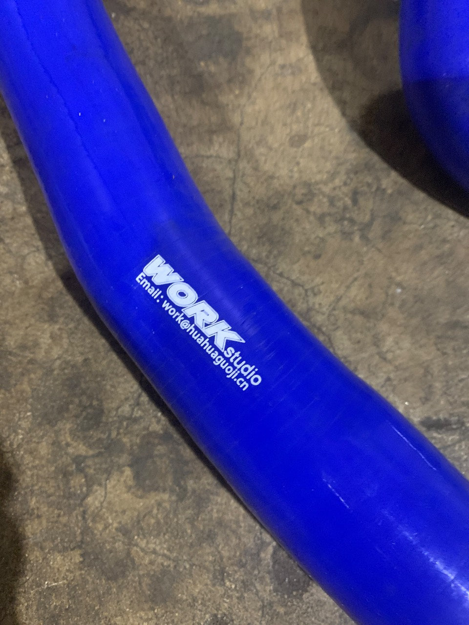 WORK Studio Blue Silicone Radiator Coolant Hose Kit - 6-Piece - New