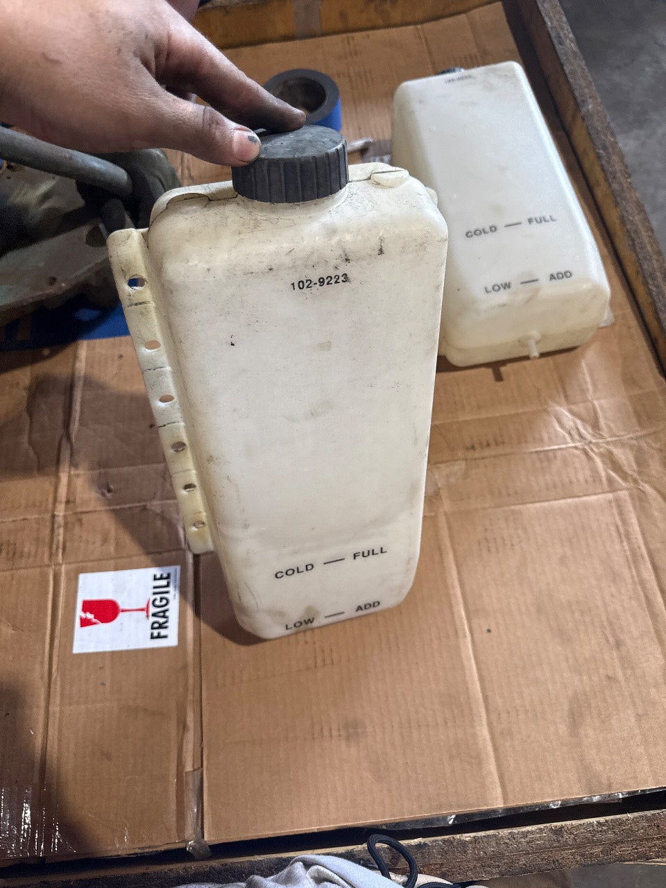 Caterpillar 102-9223 Coolant Recovery Reservoir Tank - Used