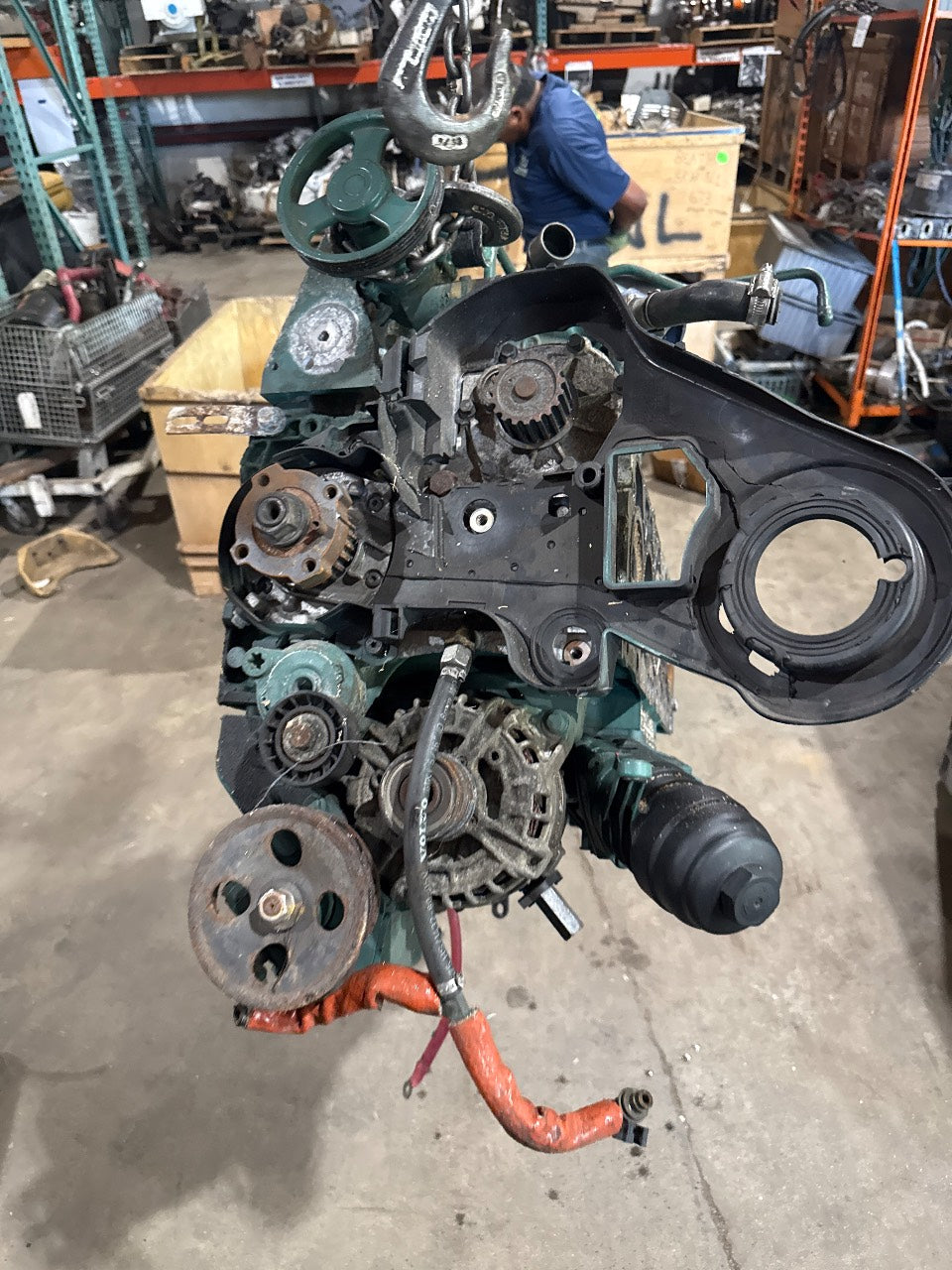 Volvo Penta D4 Marine Diesel Short Block - Used Core