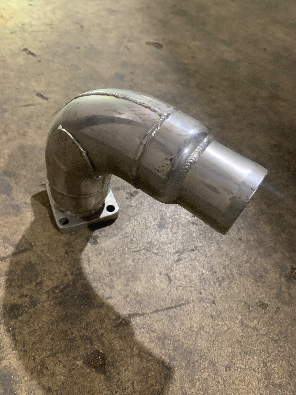 DeAngelo Marine Exhaust Stainless Turbo Riser Elbow with Water Injection - Used
