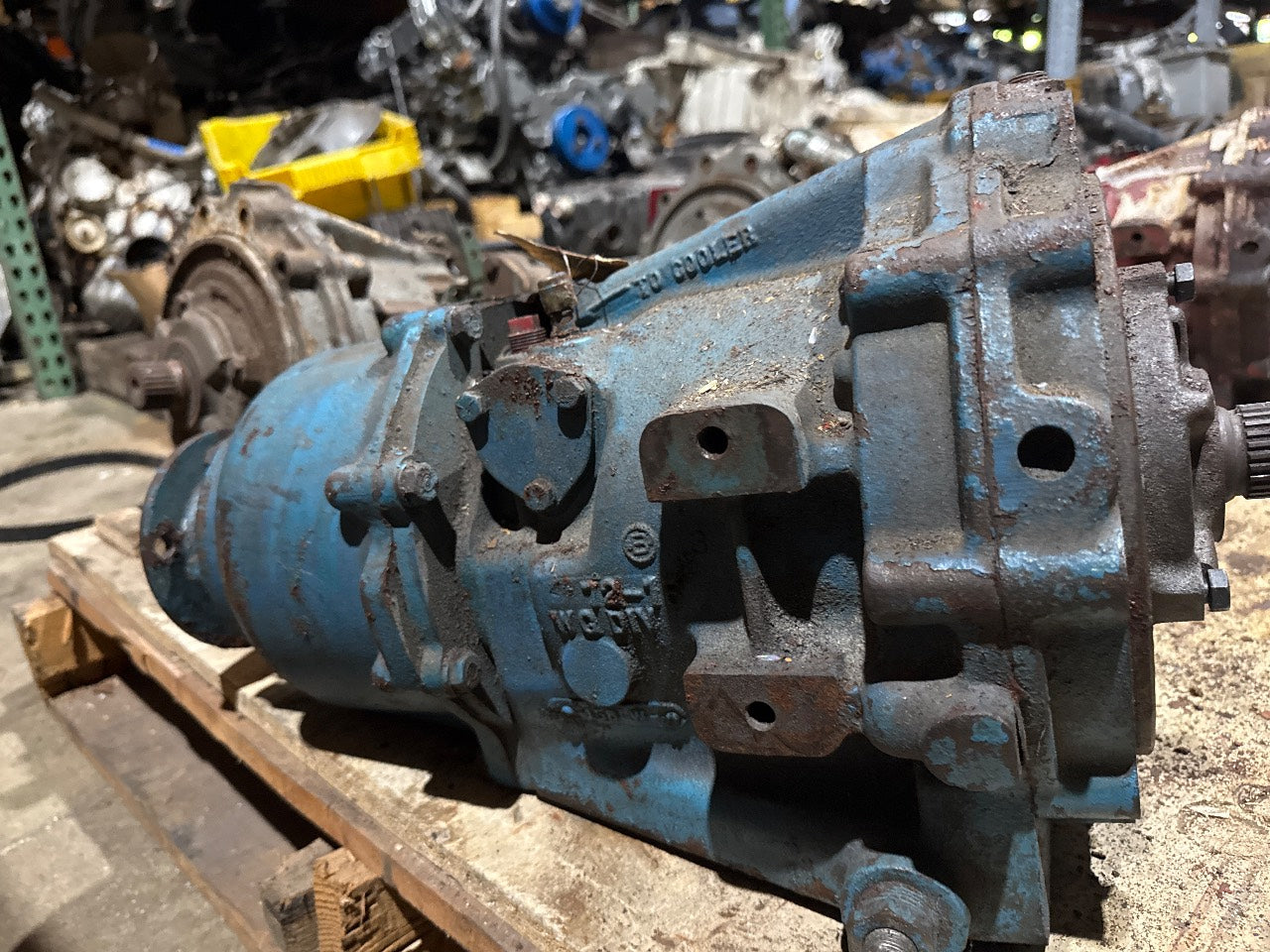 Borg Warner Velvet Drive AS12-72C 1.52:1 V-Drive Marine Transmission - Used