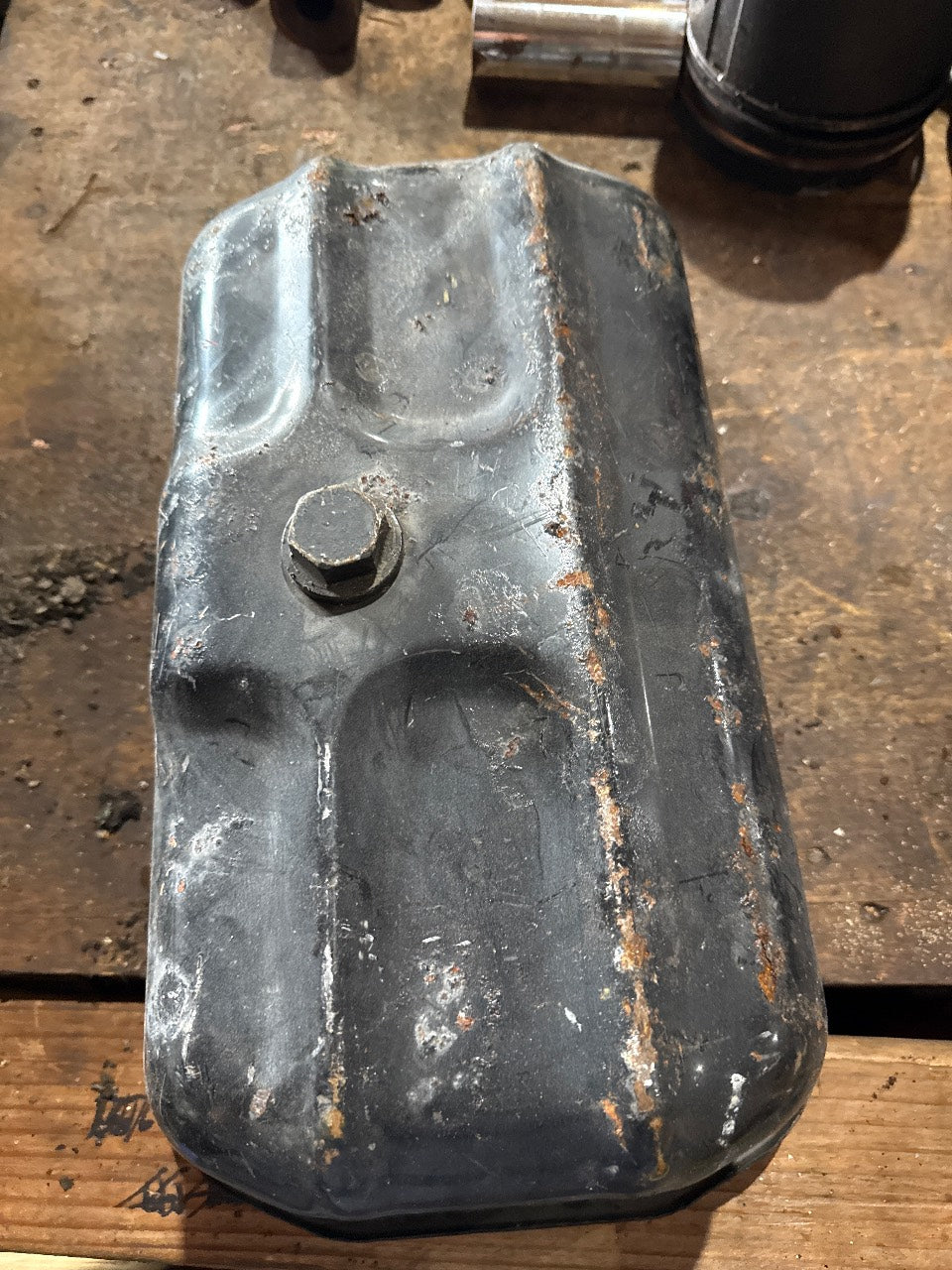 Isuzu 8-97045398-1 Engine Oil Pan for 4HK1 - Used