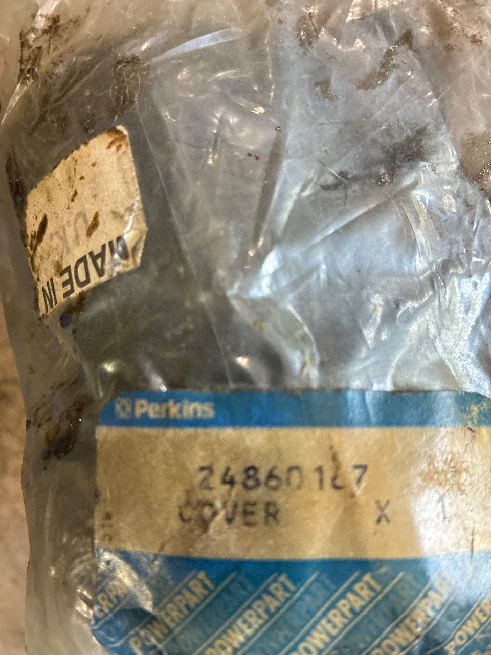 Perkins 24860167 Heat Exchanger Rubber End Cover Boot - New