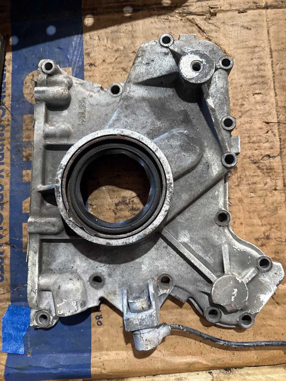 Cummins QSB 4.5 / Iveco Tector 4.5 Aluminum Front Timing Cover with Crank Seal & Speed Sensor - Used