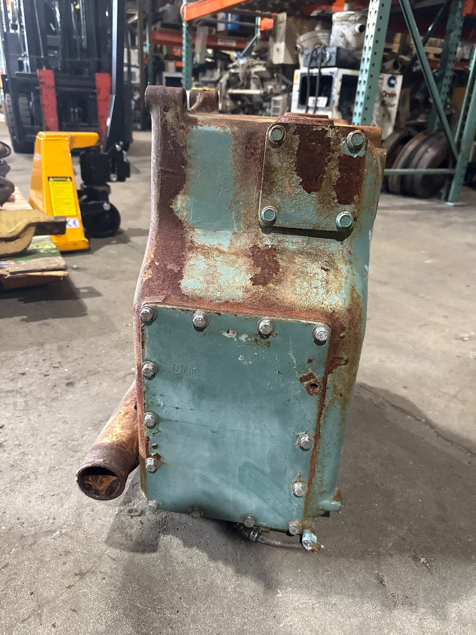 Detroit Diesel Marine Heat Exchanger Expansion Tank for 12V-71 - Used