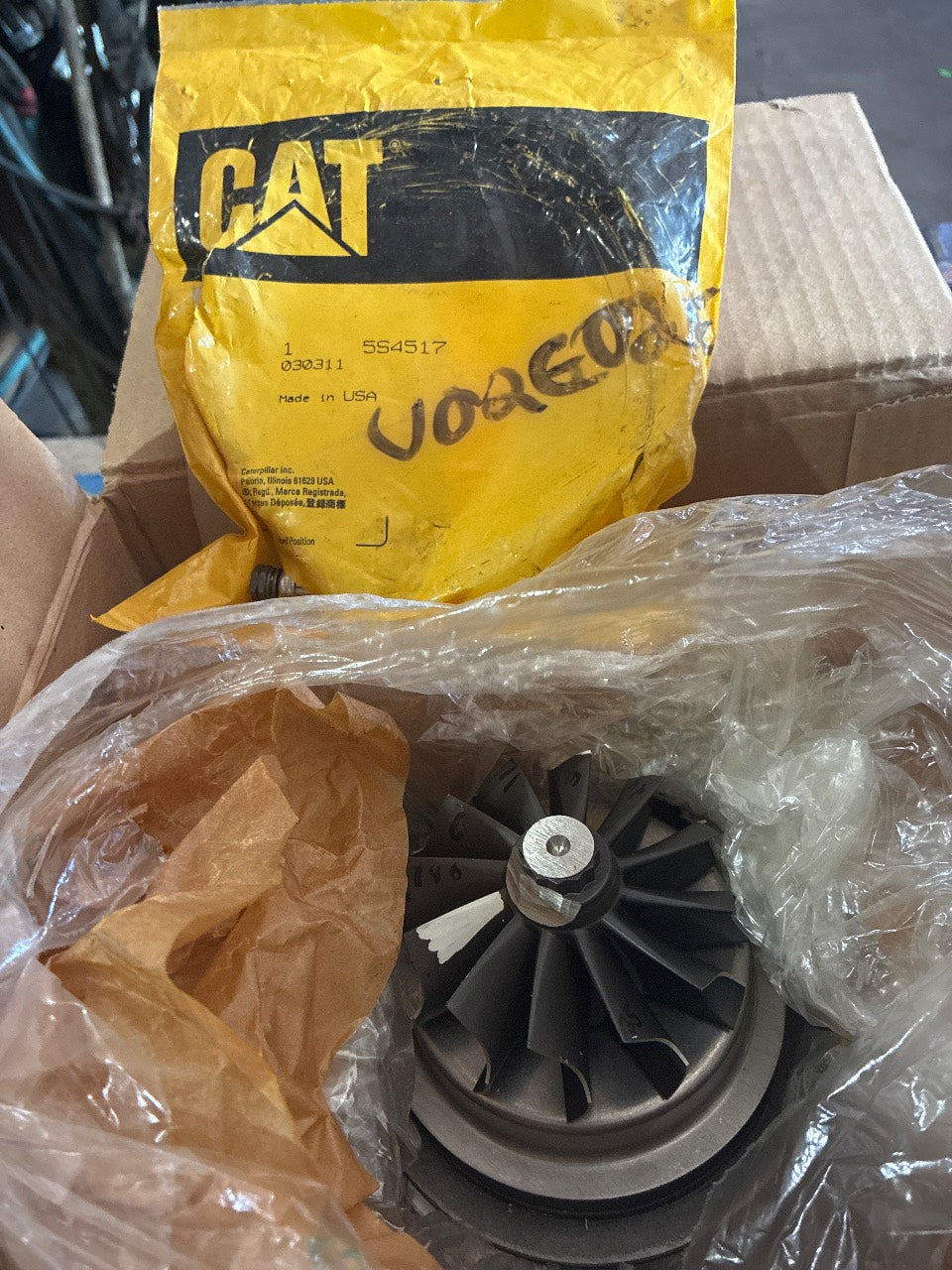 Caterpillar 0R-7193 Reman Turbocharger Cartridge GP (CHRA) - Rebuilt