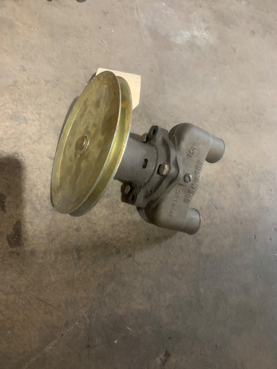 Sherwood Pulley-Drive Raw Water Sea Pump - Used
