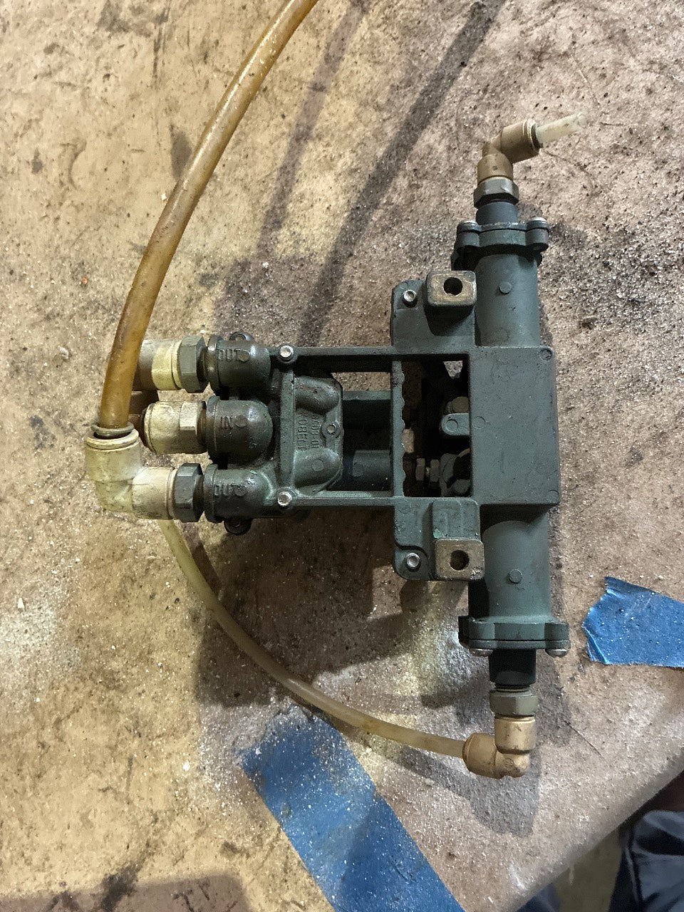 Kobelt 3403 Pneumatic Air Control Valve Assembly with Actuator - Used