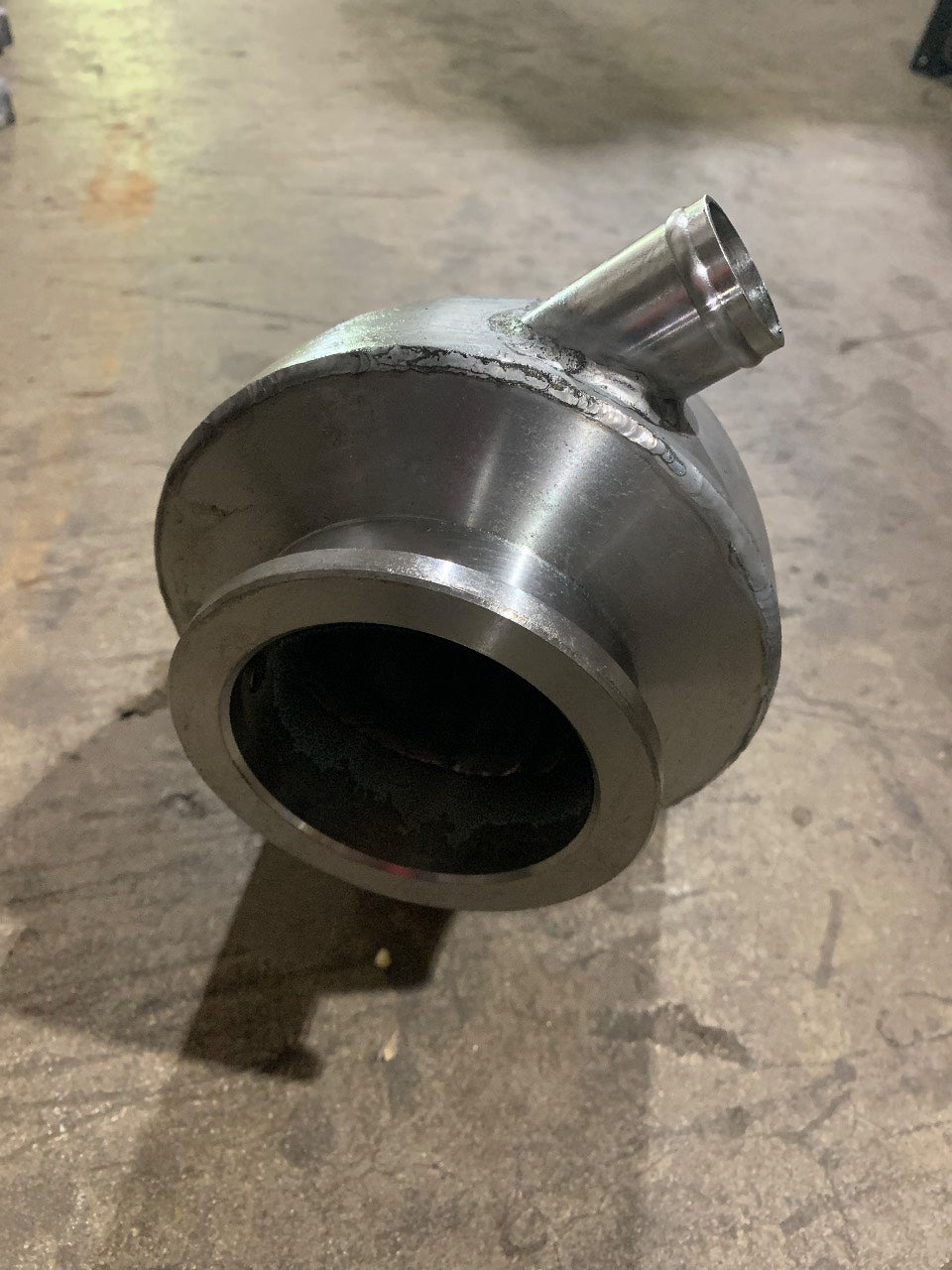 John Deere RE45457 Marine Wet Exhaust Elbow with Raw Water Injection - Used