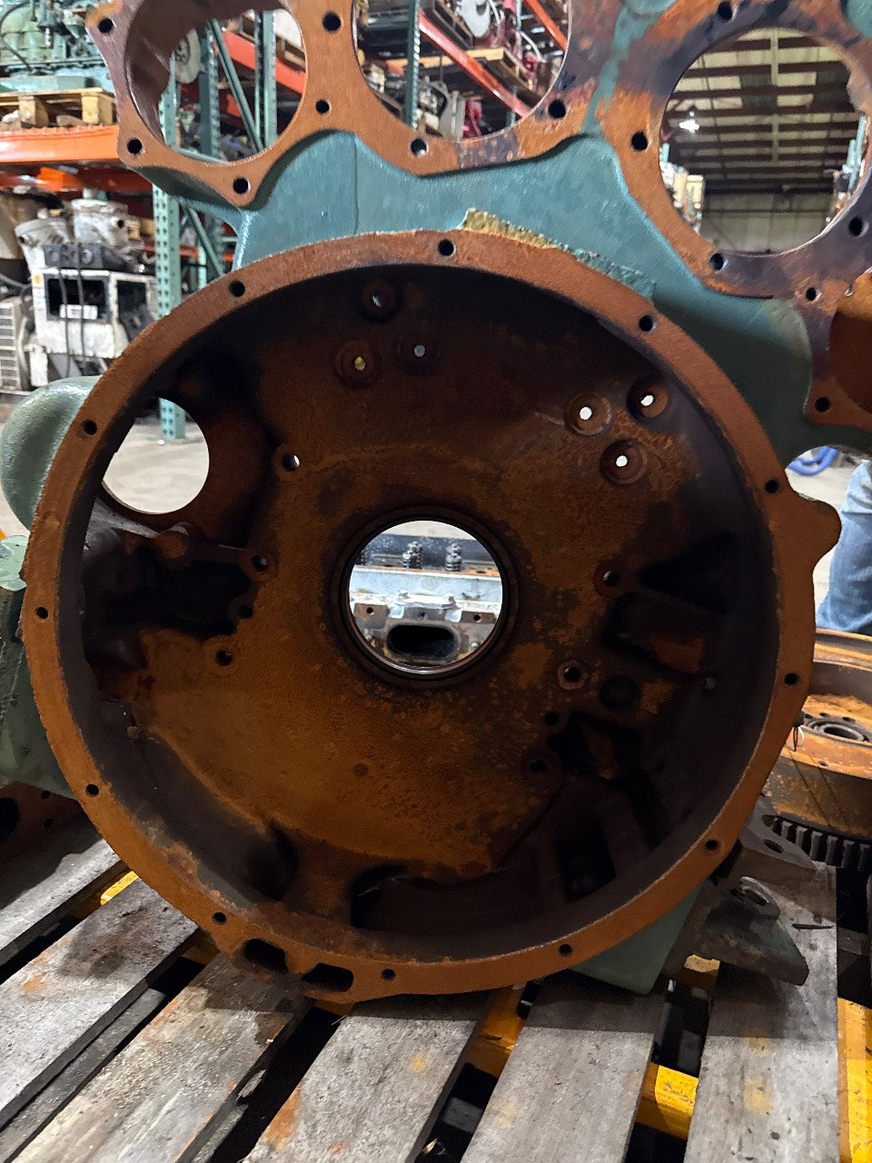 Detroit Diesel 8V-71 Flywheel / Gear Housing - Used