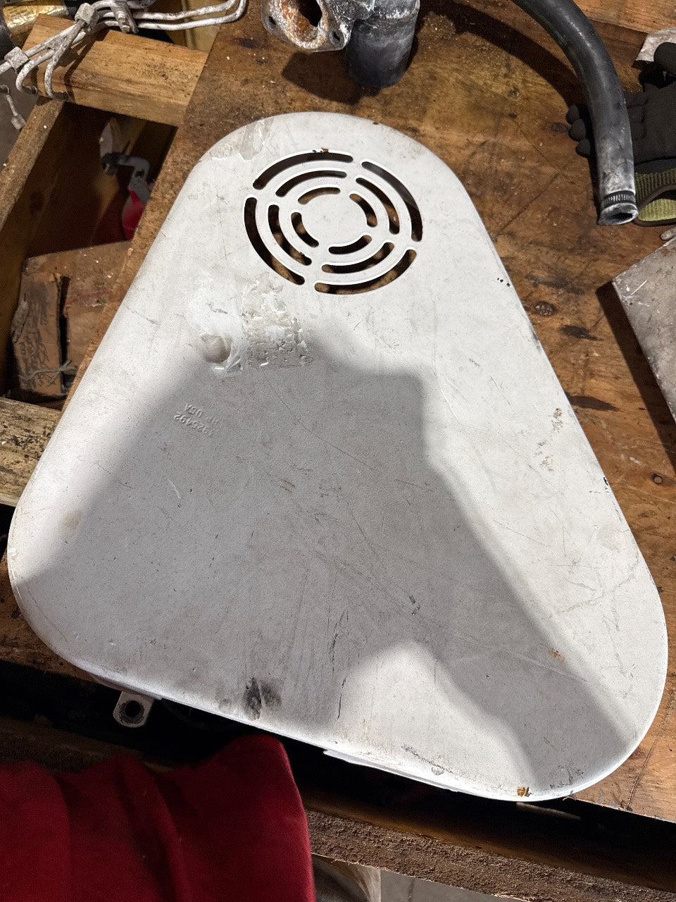 Volvo Penta Flywheel / Belt Guard Cover - Used
