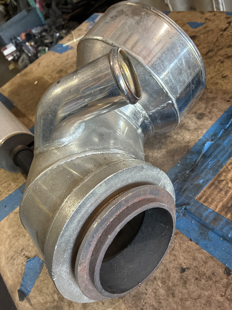 Cummins 3965690 Marine Wet Exhaust Elbow / Mixing Riser for QSM11 - Used